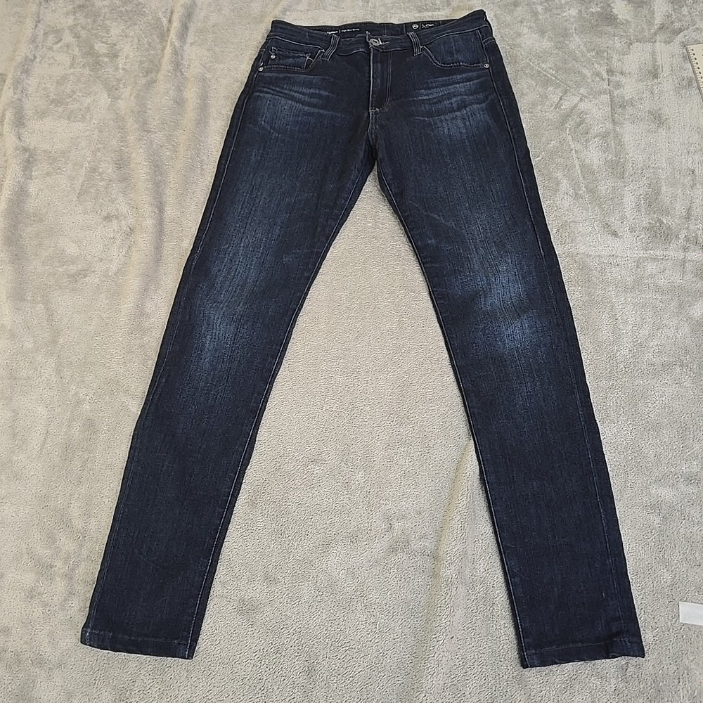 AG Adriano Goldschmied Jeans Womens 26R Blue Farrah High Rise‎ Skinny Casual